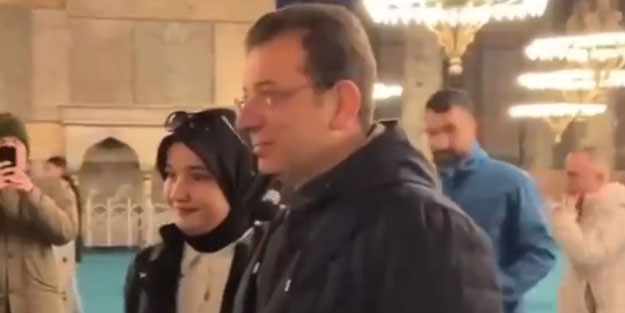 Anketlerde çakılan tiyatrocu Ekrem Ayasofya’ya koştu! Yok böyle ikiyüzlülük