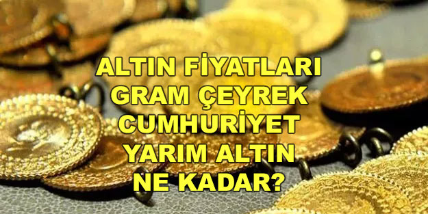 Anlık altın fiyatları: Gram altın ne kadar, çeyrek altın fiyatı ne kadar? (25 Haziran 2022)