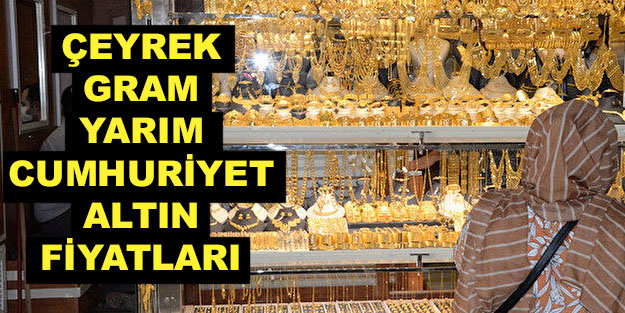 Anlık altın fiyatları son durum! Canlı çeyrek altın, gram altın fiyatları: 27 Mayıs 2022 güncel cumhuriyet, yarım altın fiyatı|