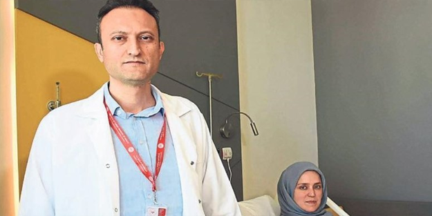 Anne karnındaki bebek kan nakliyle kurtarıldı!