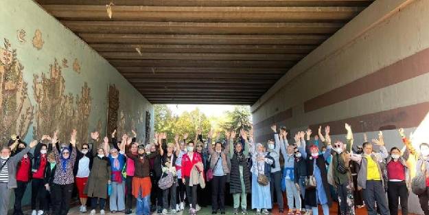 Anne Şehir Projesi kapsamında kadınlar spor yaptı