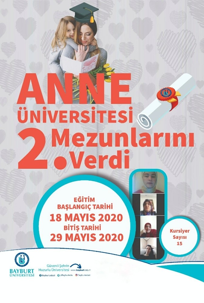 Anne Üniversitesi ikinci mezunlarını verdi 