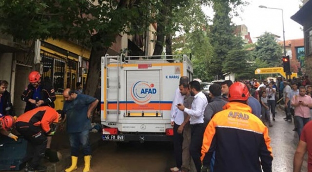 Anne ve çocukları selde evlerinde boğuldu
