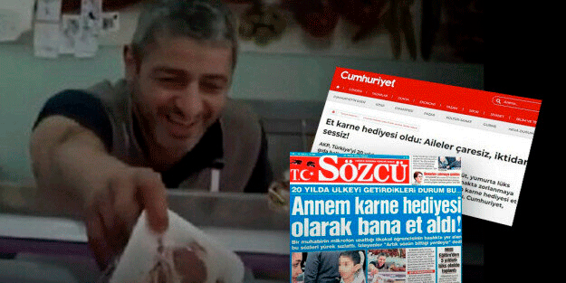 "Annem karne hediyesi et aldı" Yalan Habere soruşturma başlatıldı