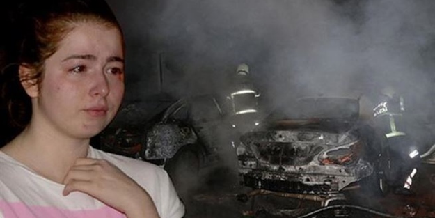 Annesine sinirlendi, komşularının araçlarını yaktı