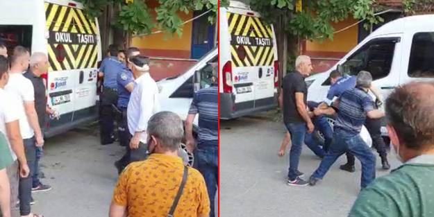 Annesini sokak ortasında darbeden vicdansıza meydan dayağı!