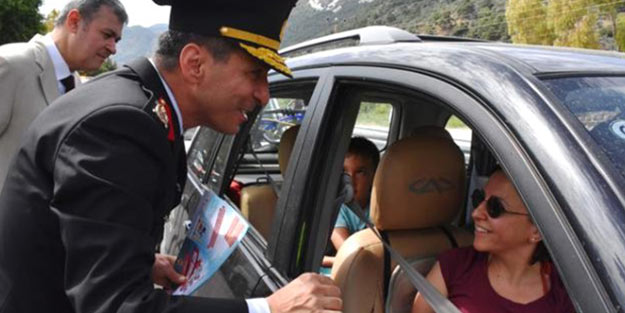 Annesini trafik müdürüne bakın neden şikayet etti