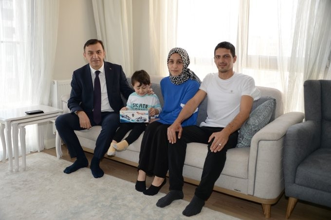 Antalya Emniyet Müdürü Ulucan’dan gazi polise vefa ziyareti