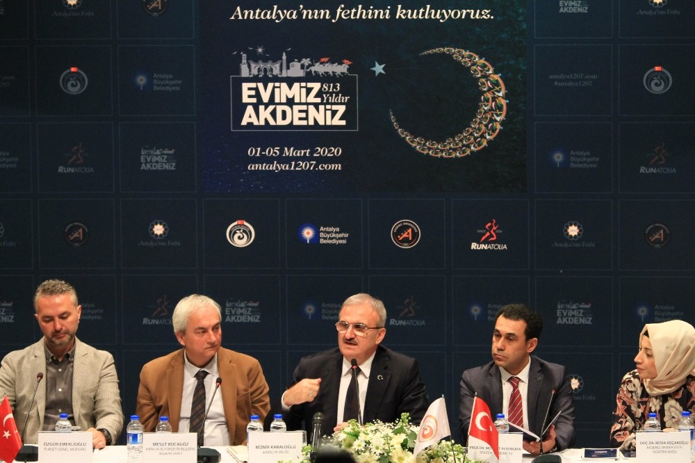 Antalya fethinin 813’üncü yıldönümü 