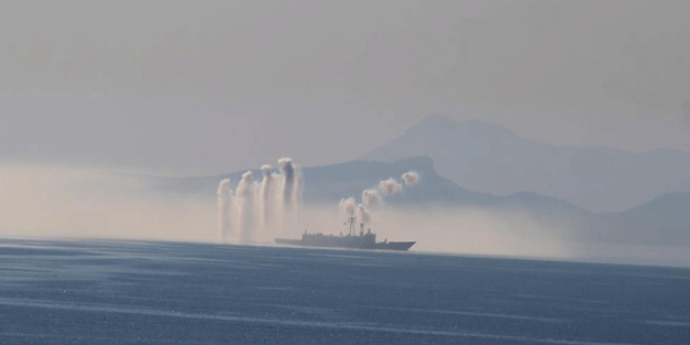 Antalya açıklarında askeri hareketlilik!