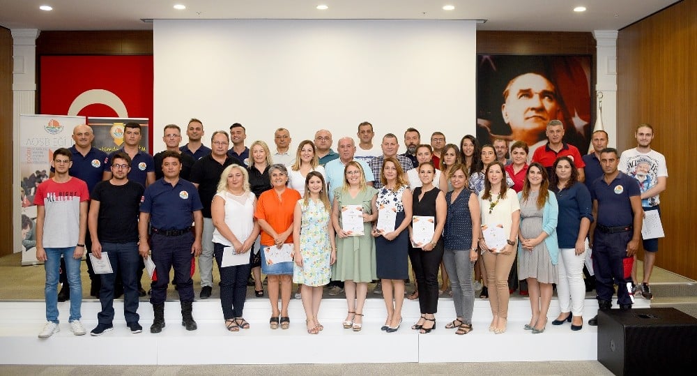 Antalya OSB’de, itfaiyecilere özel eğitim 