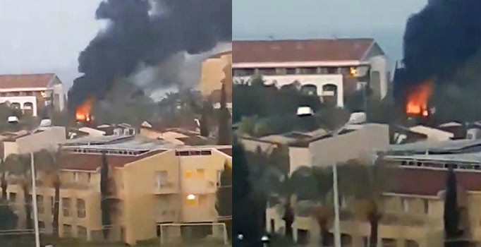 Antalya'da 5 yıldızlı otelde korkutan yangın