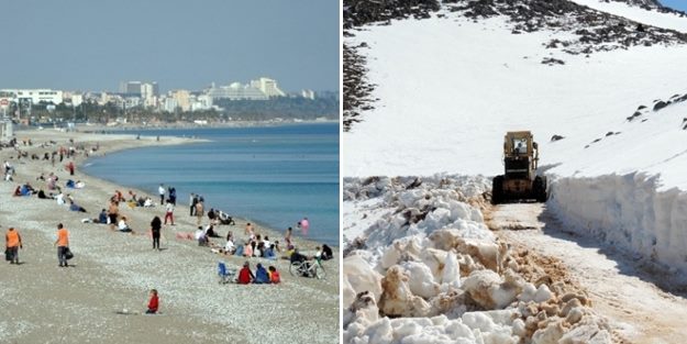 Bu iki fotoğraf da aynı şehirde çekildi!
