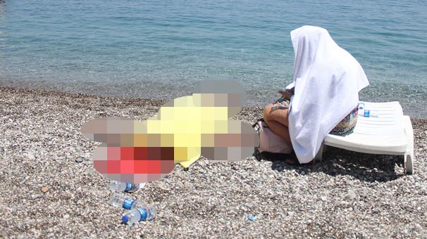 Antalya'da denize giren Ukrayna uyruklu turist boğuldu