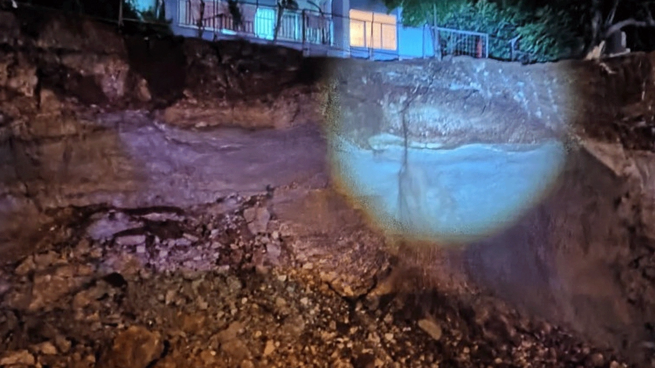 Antalya'da faciaya ramak kaldı: Bir ev tahliye edildi!