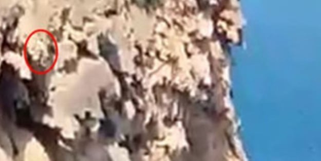 Antalya'da falezlerden düşen kişi öldü