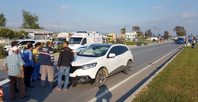 Antalya'da feci kaza: 1 ölü