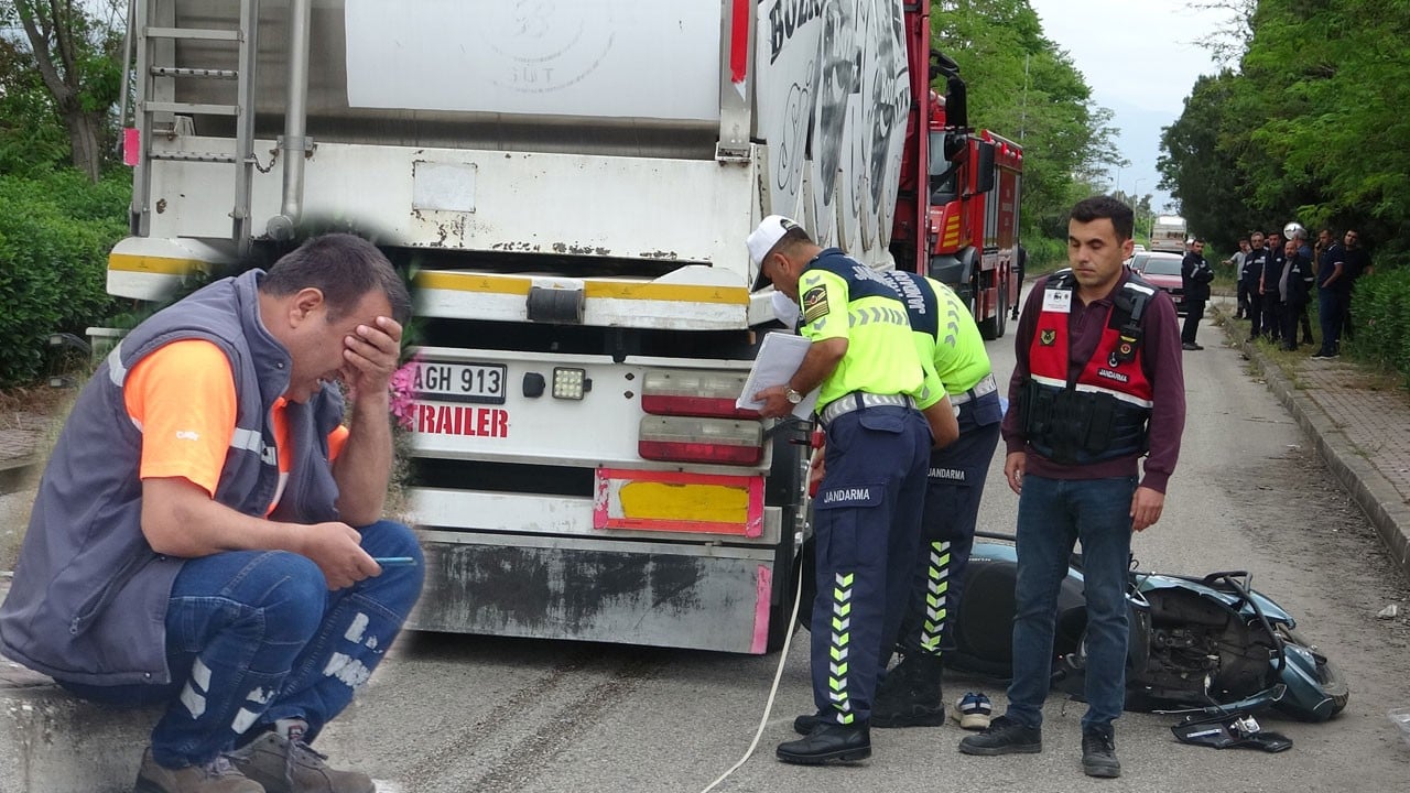  Antalya'da feci kaza: 19 yaşındaki motosikletli tırın altında ezildi, acılı baba yıkıldı
