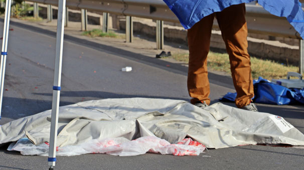 Antalya'da feci ölüm! 50 metre savruldu…