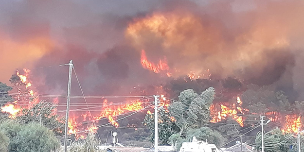 Antalya'da felaket! Kontrol altına alınamadı