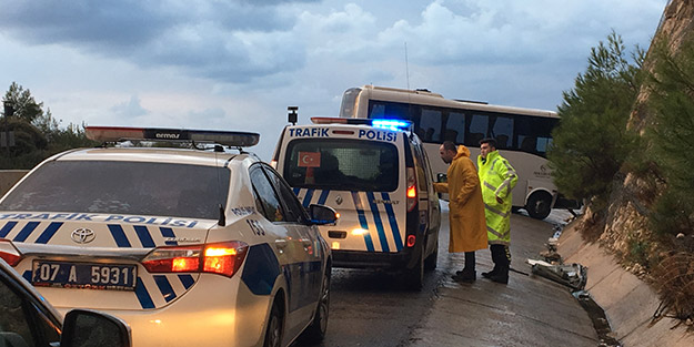 Antalya'da felaketin eşiğinden dönüldü