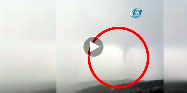 Antalya'da hortum kamerada!.. /VİDEO