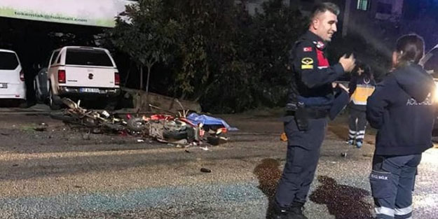 Antalya'da iki motosiklet çarpıştı: 1 ölü, 1 yaralı