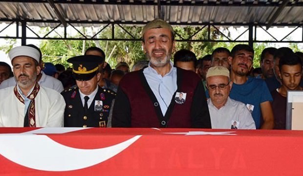 Antalya'da imamın en zor cenaze namazı