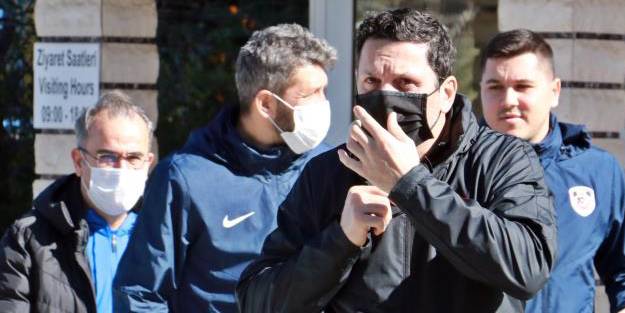 Kamp yapan futbolcular Cuma namazı için ‘Belek Dinler Bahçesi’nde!