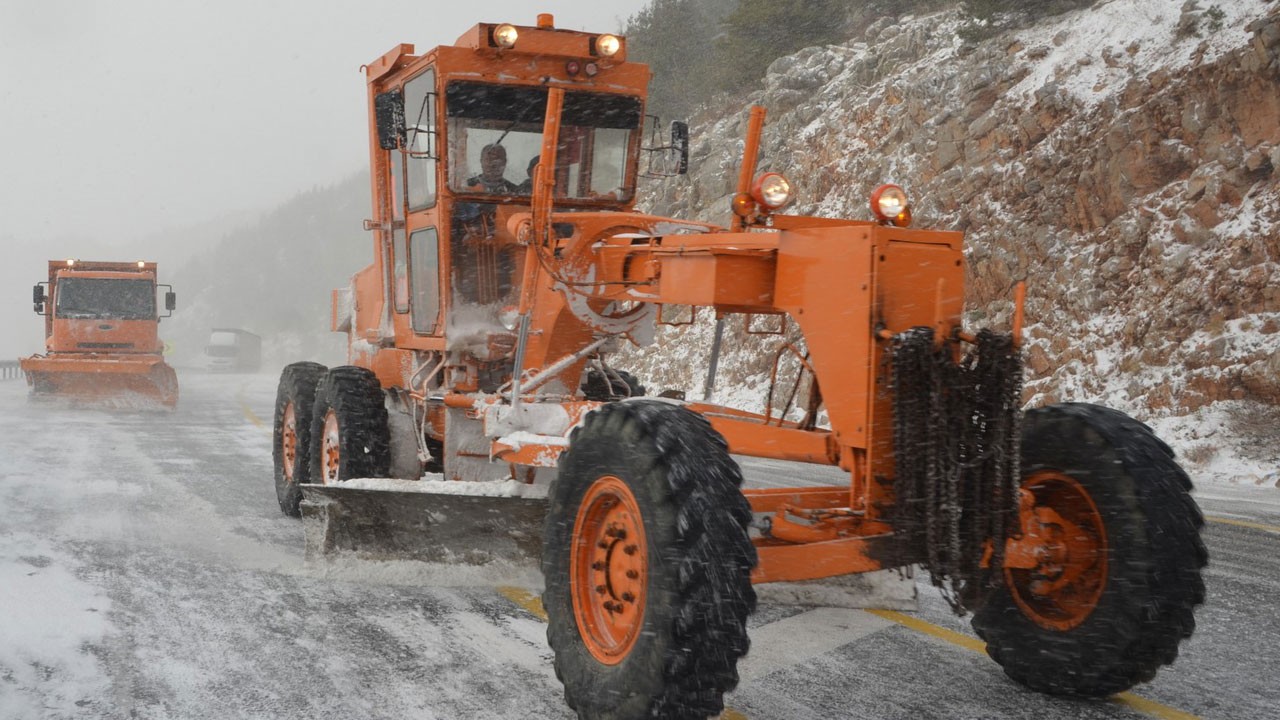 Antalya'da kar sürprizi!