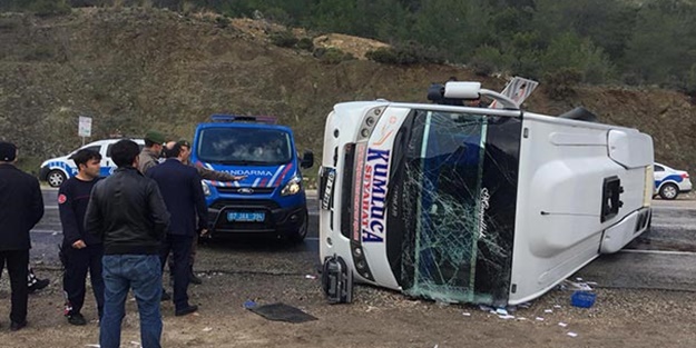 Antalya'da korkunç kaza! Çok sayıda yaralı var