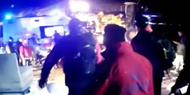 Antalya'da mahsur kalan 30 kişi kurtarıldı