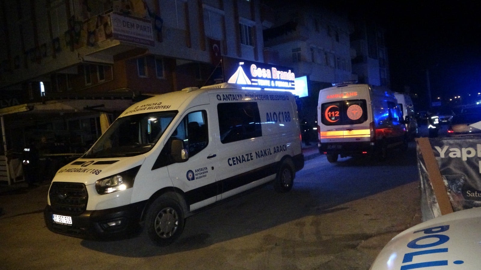 Antalya'da markette cinayet: 
