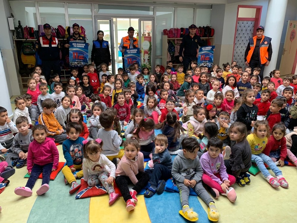 Antalya’da öğrencilere 112’nin önemi anlatıldı 