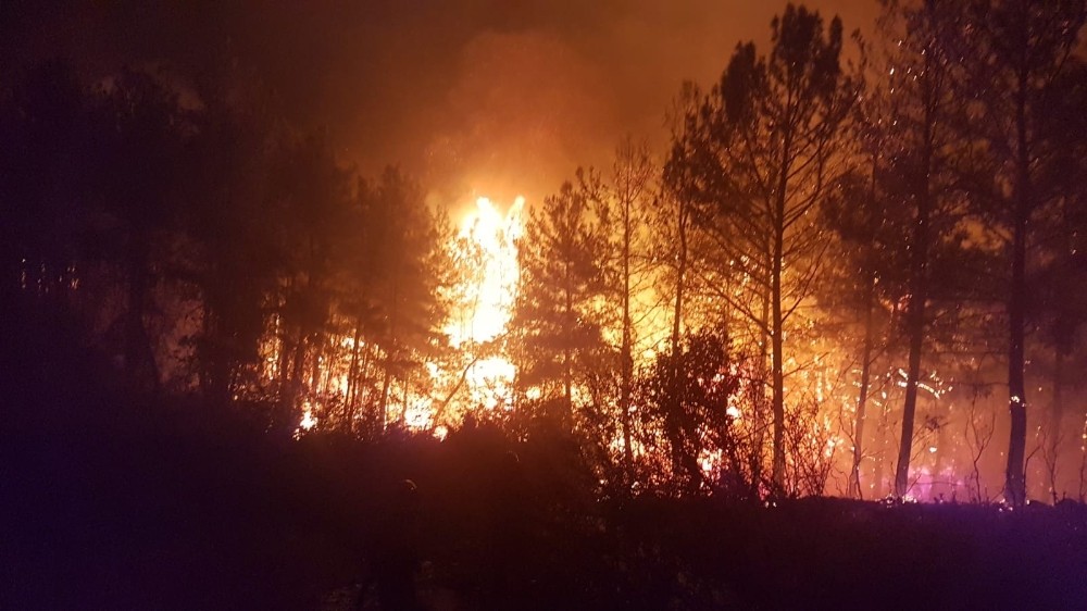 Antalya’da orman yangını 