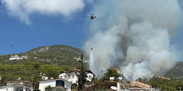 Antalya'da orman yangını