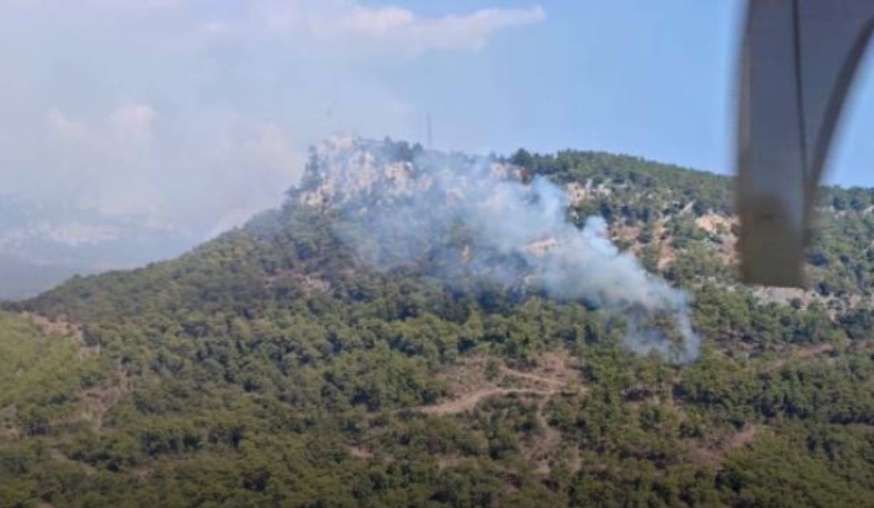 Antalya'da orman yangını!