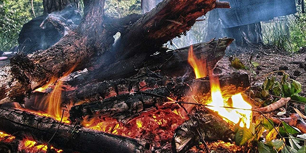 Antalya'da ormanda ateş yakanlara para cezası