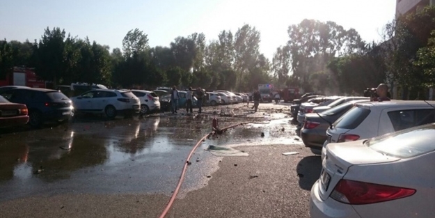 Antalya’da patlama