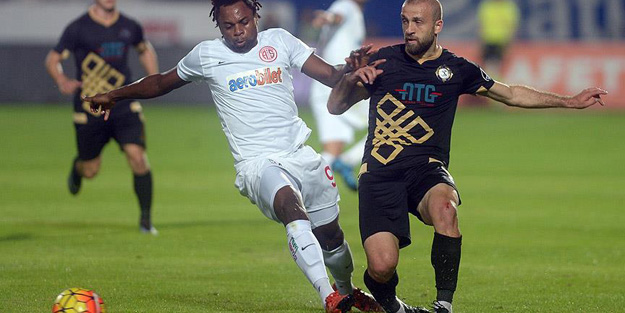 Antalya'da puanlar paylaşıldı