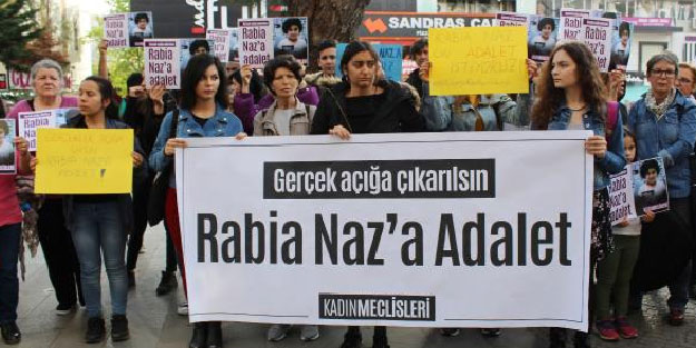 Antalya'da 'Rabia Naz' için adalet eylemi