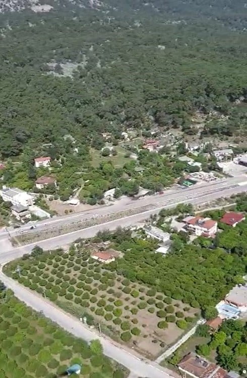 Antalya’da sürücüler havadan denetlendi 