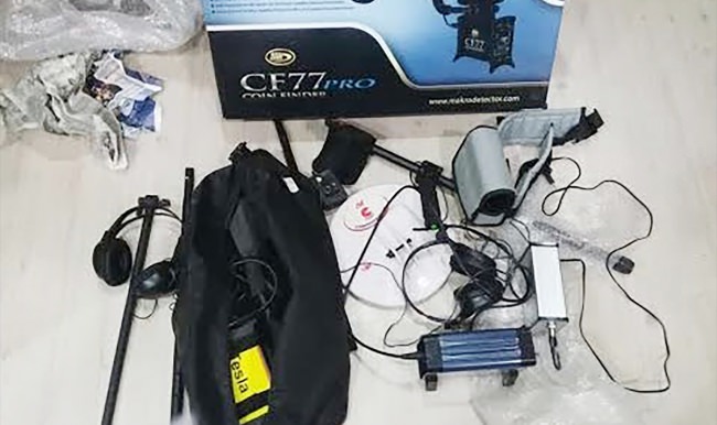 Antalya'da tarihi eser kaçakçılığı