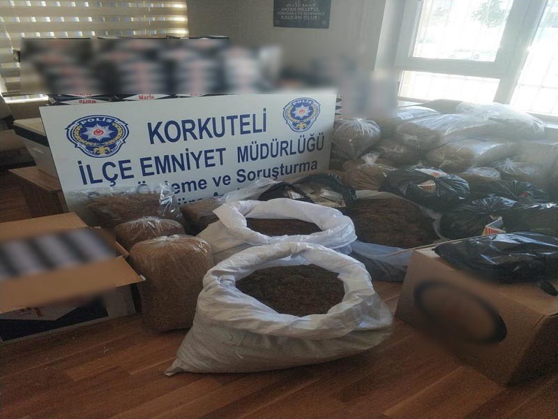 Antalya’da uyuşturucu ile mücadele çalışmaları 