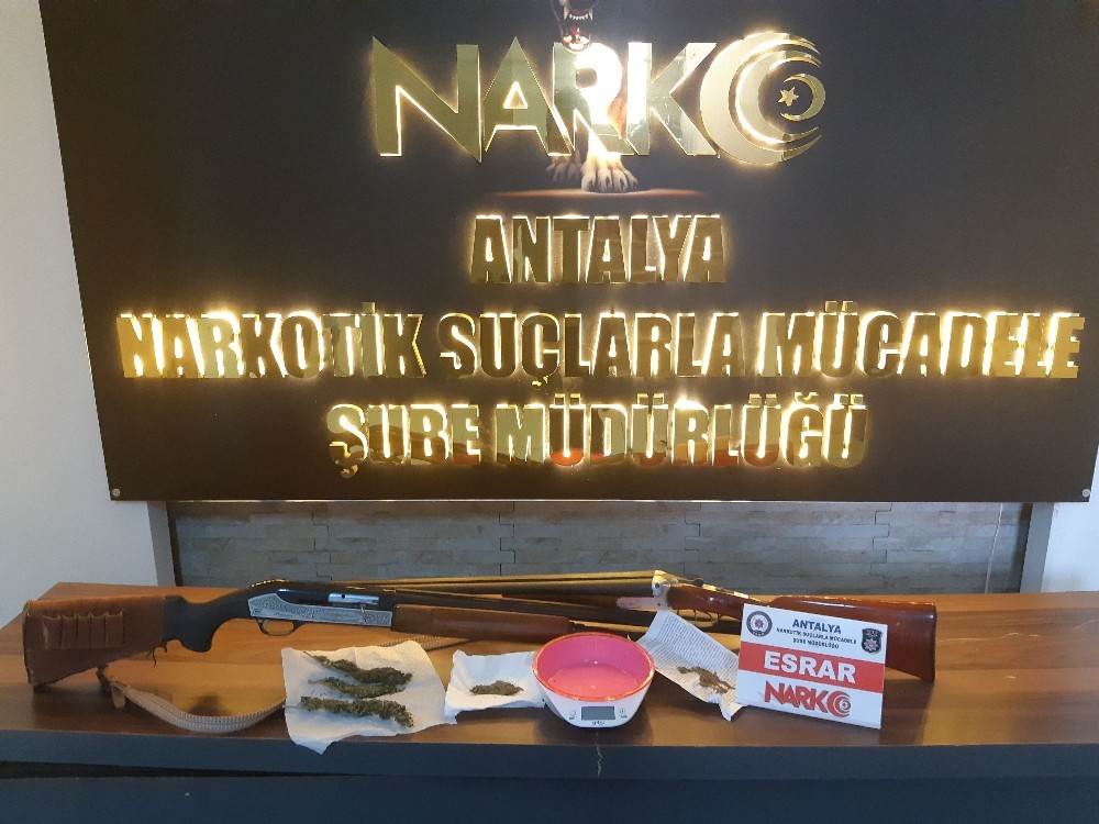 Antalya’da uyuşturucu operasyonu 