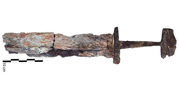 Antalya'da Vikinglere ait kılıç bulundu