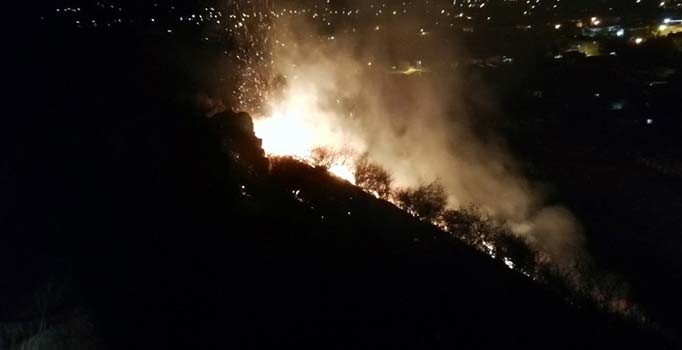 Antalya'da Xanthos Antik Kenti çevresindeki yangın söndürüldü