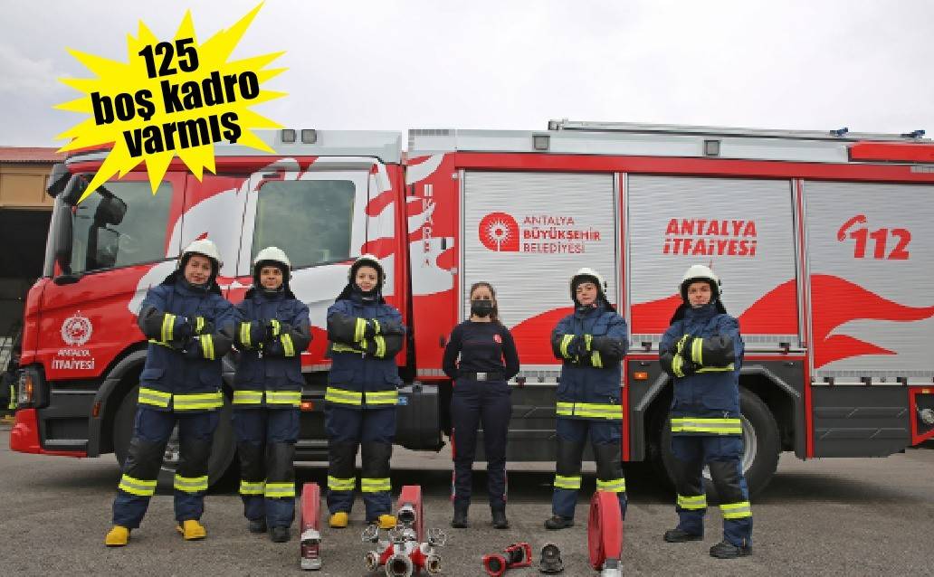 Antalya’da yangın bitti, 125 itfaiye eri alınıyor