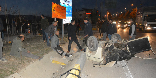 İkiye bölünen araçtan sağ olarak çıktılar