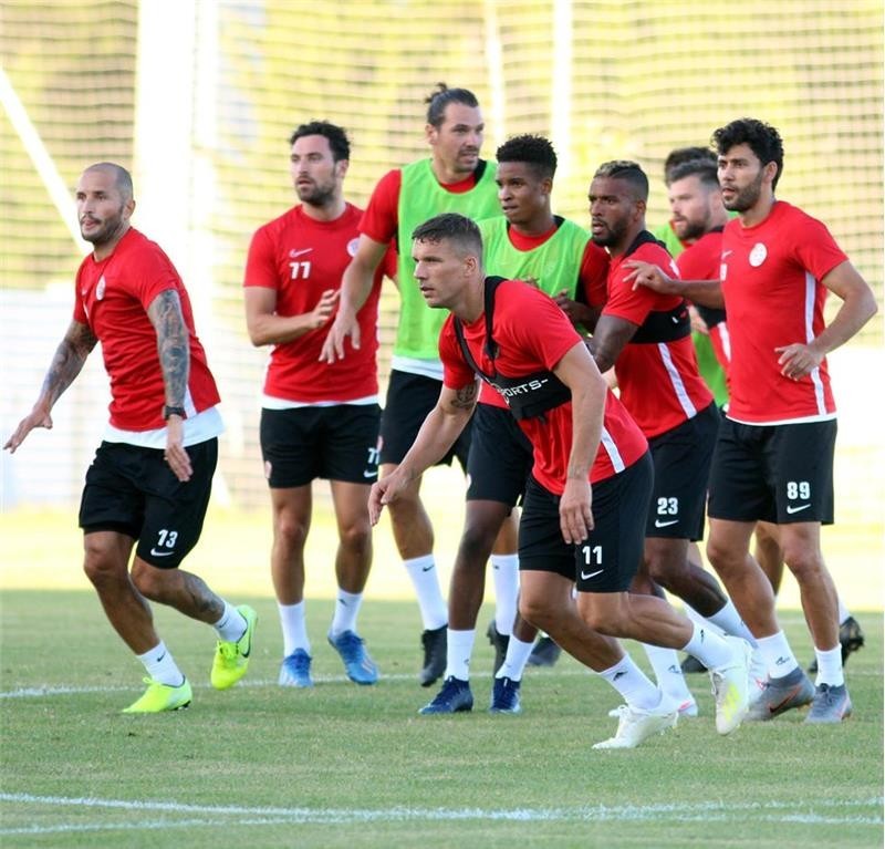 Antalyaspor, Beşiktaş maçının hazırlıklarına başladı 